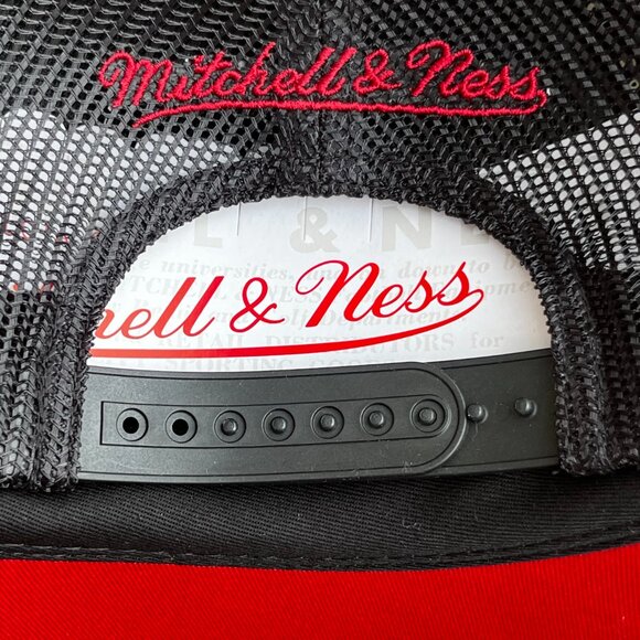 MITCHELL & NESS NFL SAN FRANCISCO 49ERS PRO PINCH TRUCKER SNAPBACK HAT NEW - Picture 5 of 5